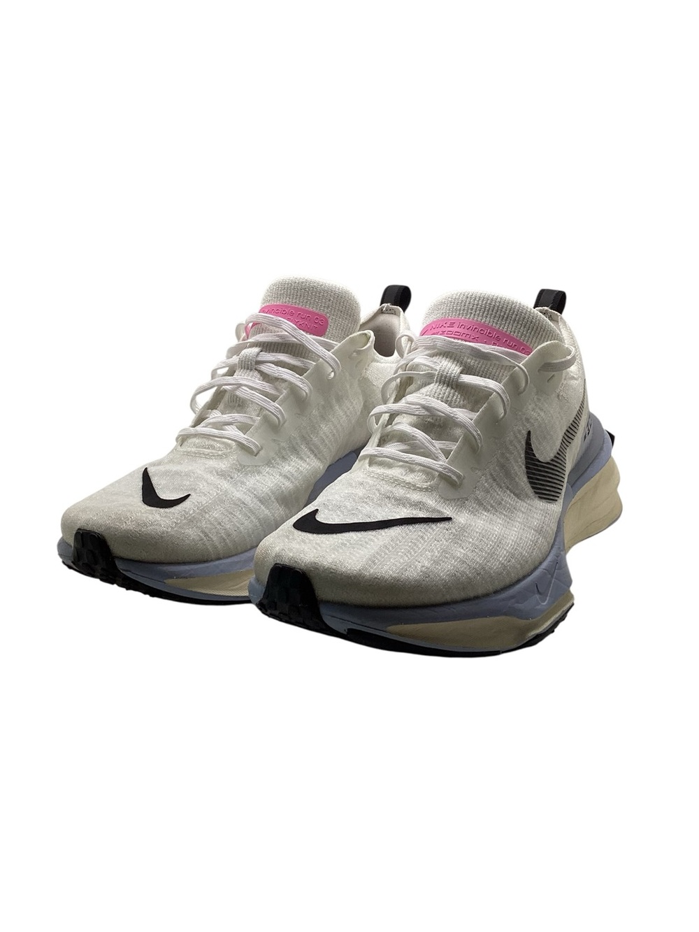 Nike ZoomX Invincible Flyknit 3 Running Shoes. White, Black, Colbalt Size 12 - Picture 8 of 12
